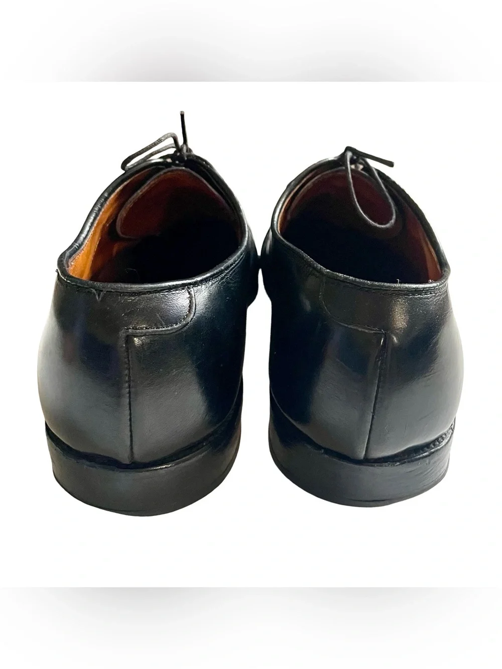 Allen Edmonds Park Avenue Black Cap-Toe Oxford Men’s 10D